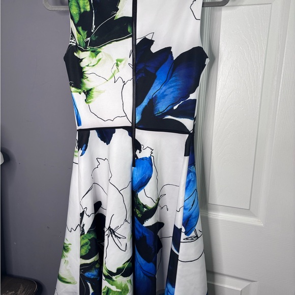 Reed Black & White Print Sleeveless A Line Dress Size XS - Picture 6 of 8